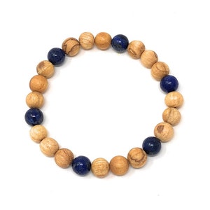 Bransoletka Palo Santo: Lapis Lazuli -Harmony-