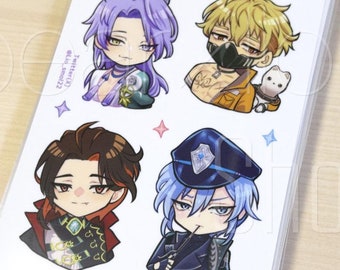 Nu Carnival Semi-transparent Stickers