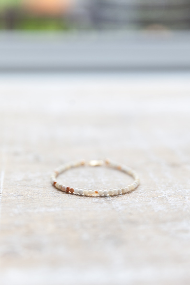 delicate jade bracelet natural honey jade with choice of clasp material bridesmaid gift gift for mom girlfriend gift