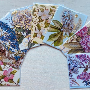 Flowering Trees & Shrubs Notecard Collection, Set of 8