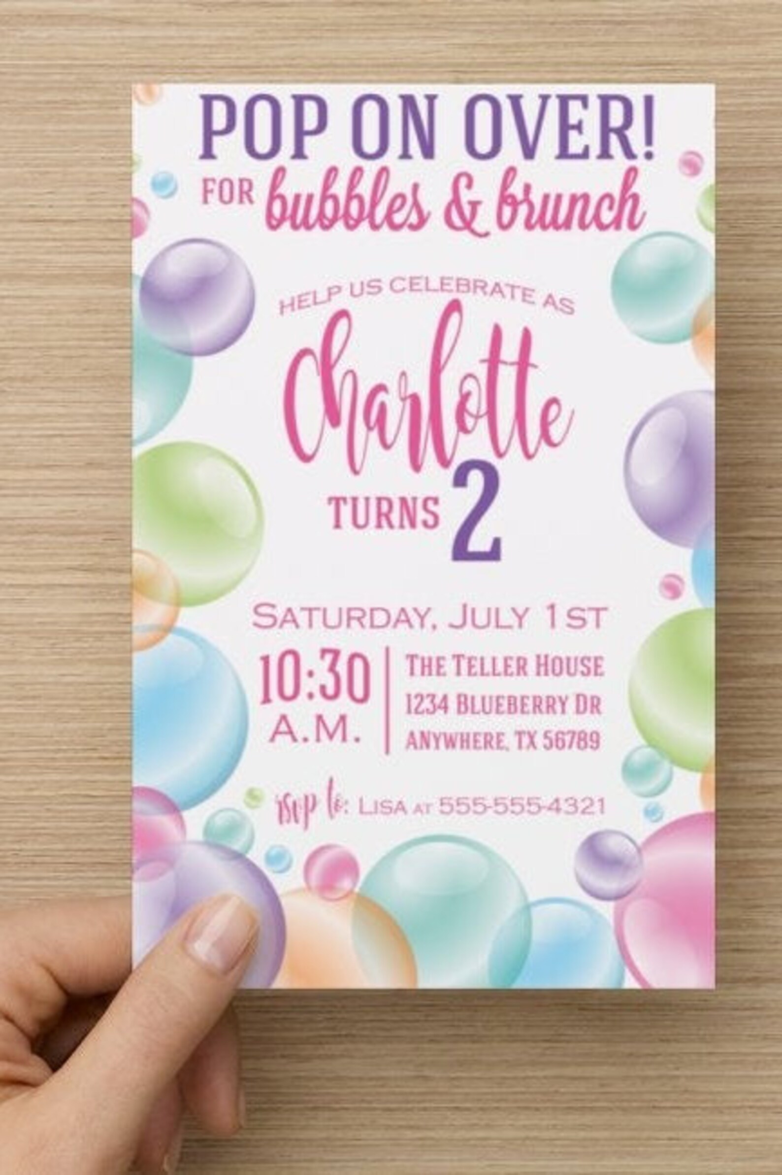 Bubbles and Brunch Birthday Bubble Birthday Brunch Etsy
