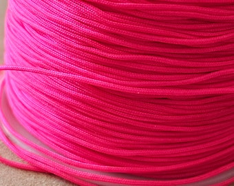 5m of 0.8mm braided nylon cord. Colors to choose from. Very solid.