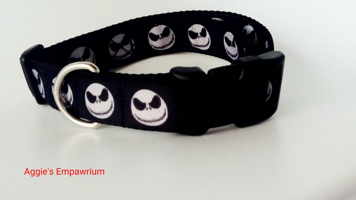 Nightmare Before Christmas Jack Skellington Dog Collar. Etsy