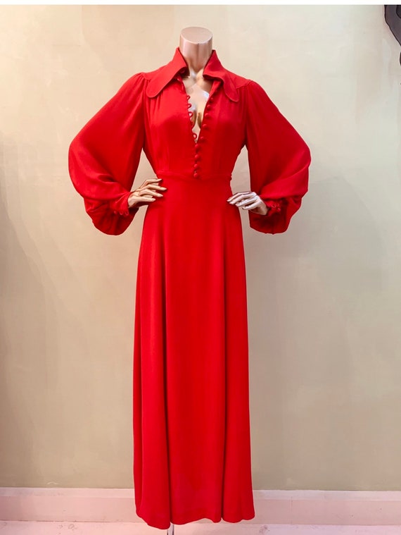 70s. Ossie Clark dress
