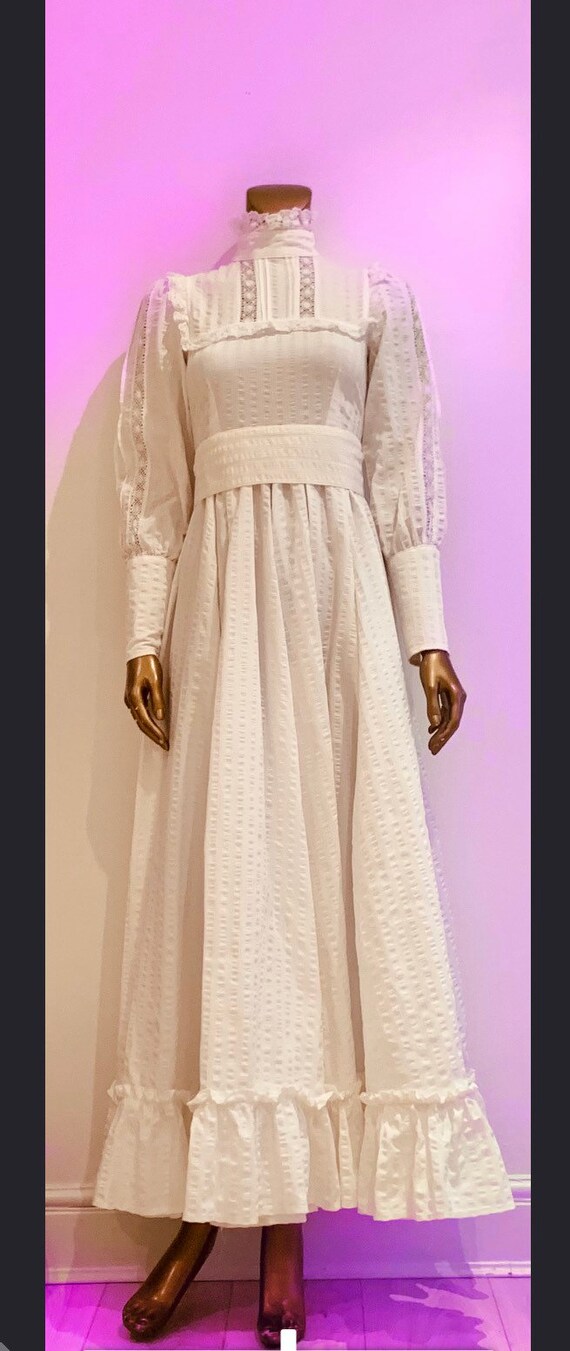 Laura Ashley wedding dress