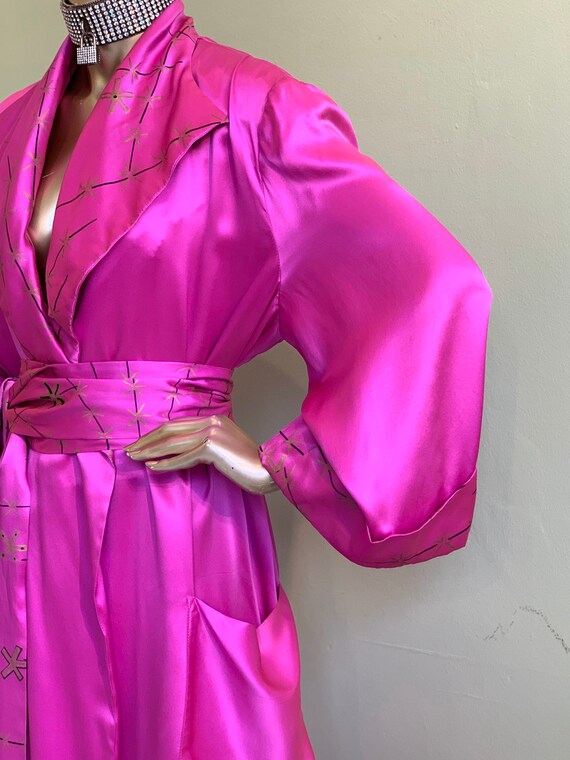 Vintage Zandra Rhodes Silk Gown