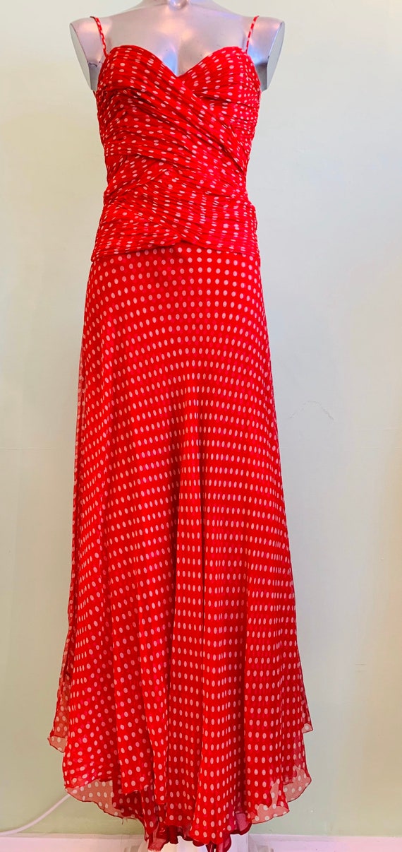 Red Polka Dot Dress