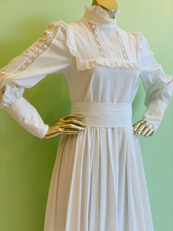 Laura Ashley prairie dress