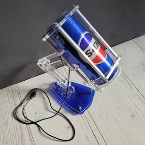 1970’s Pepsi デスクライト　アドバタイジング　ランプ　アメトイ Pepsi Lamp - Etsy