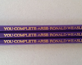 Harry Potter Pencils You Complete Arse Ronald Weasley Gift for Mother's Day