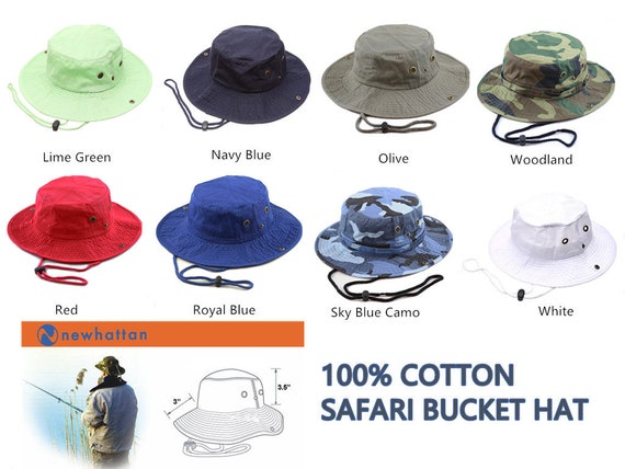Genuine Newhattan Safari Bucket Hat 100 