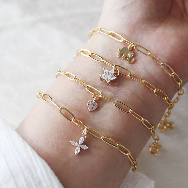 Paper Clip Charms Etsy