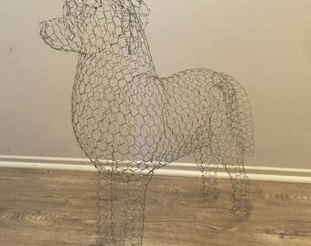 Australian Shepherd Topiary Frame