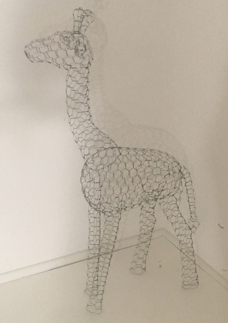 Giraffe Topiary Frame Etsy