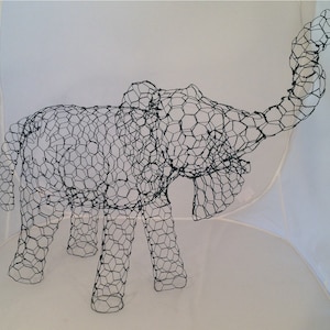 Elephant Topiary Frame
