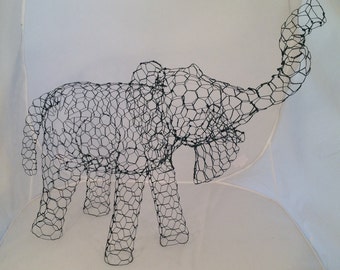 Elephant Topiary Frame