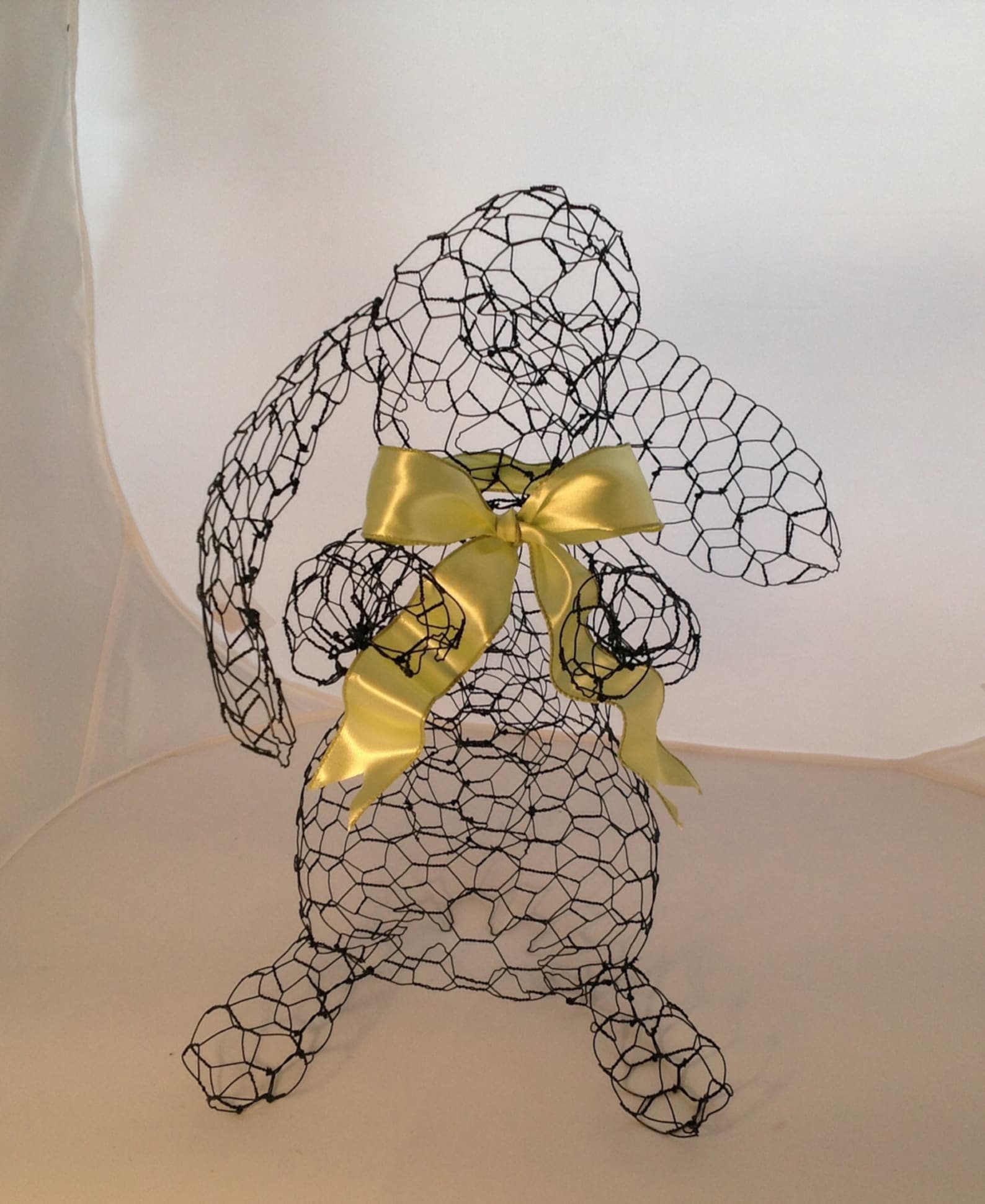 Rabbit Topiary Frame - Etsy
