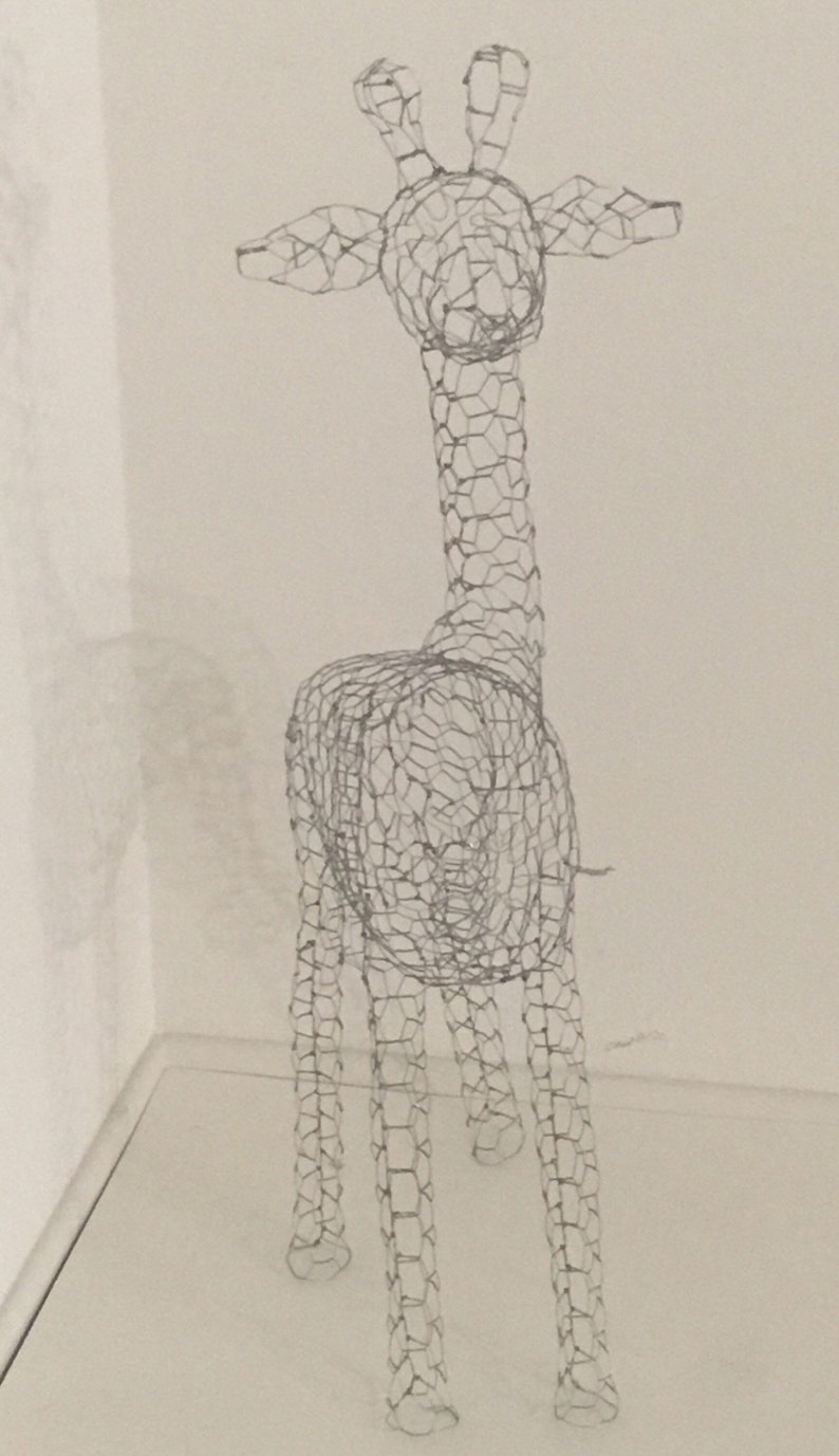 Giraffe Topiary Frame Etsy