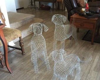 Labrador Topiary Frame