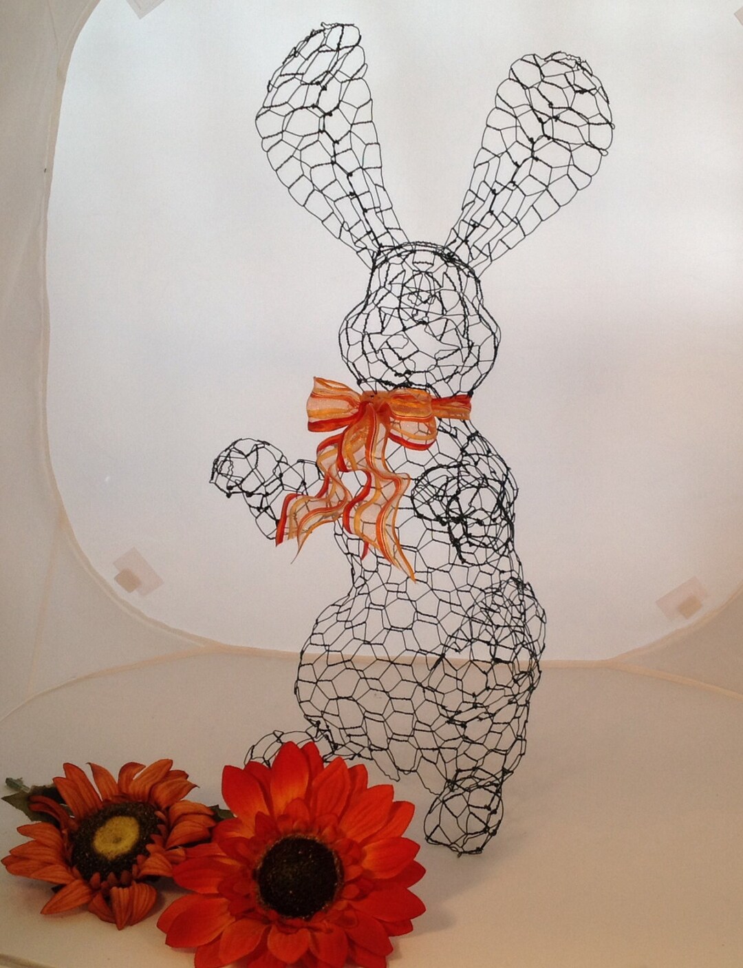 Rabbit Topiary Frame Etsy