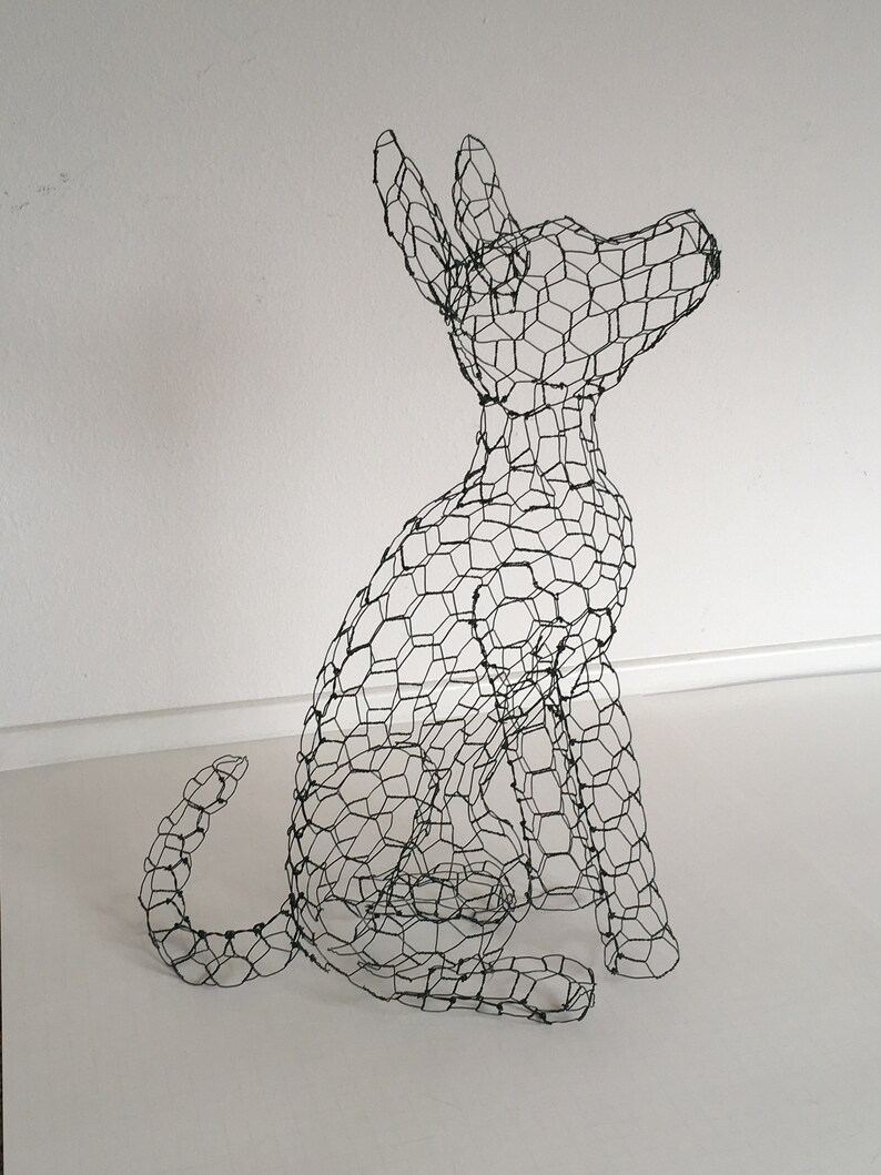 Doberman mini Topiary Frame Etsy