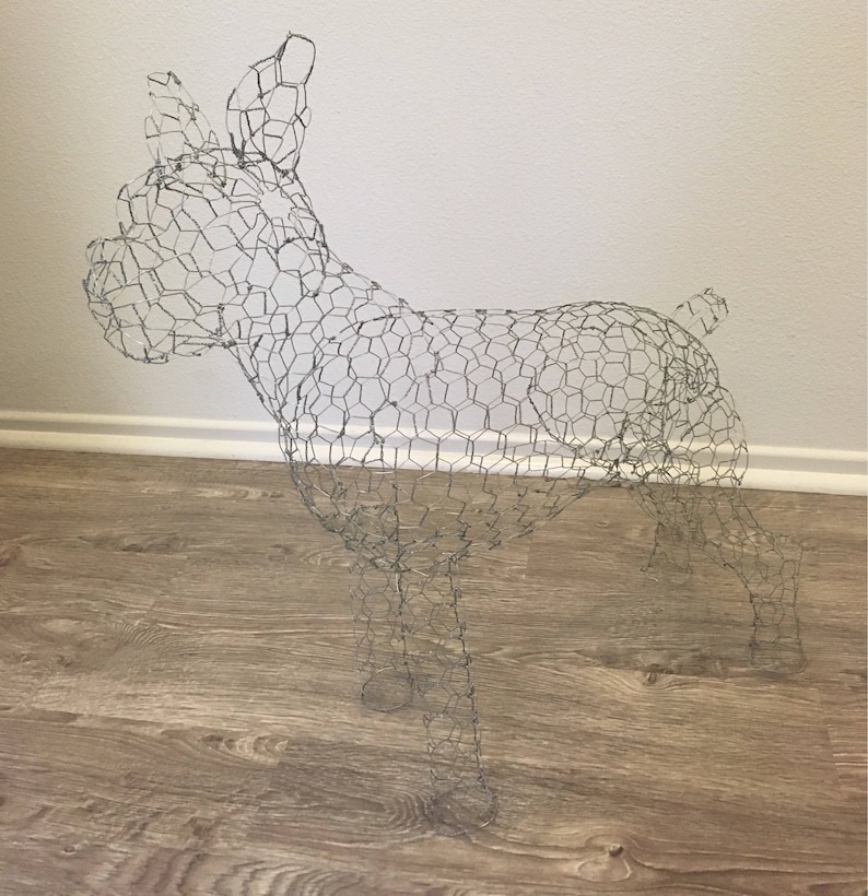 CreativeTopiaries Boston Terrier Topiary Frame