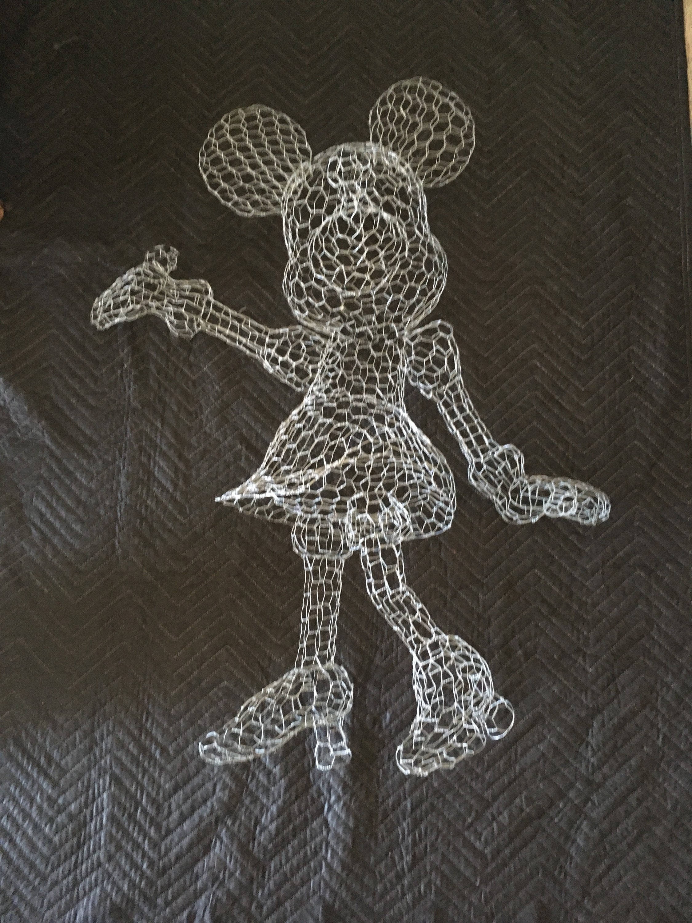 Mickey or Minnie Topiary Frame - Etsy