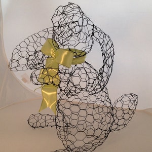 Rabbit Topiary Frame - Etsy
