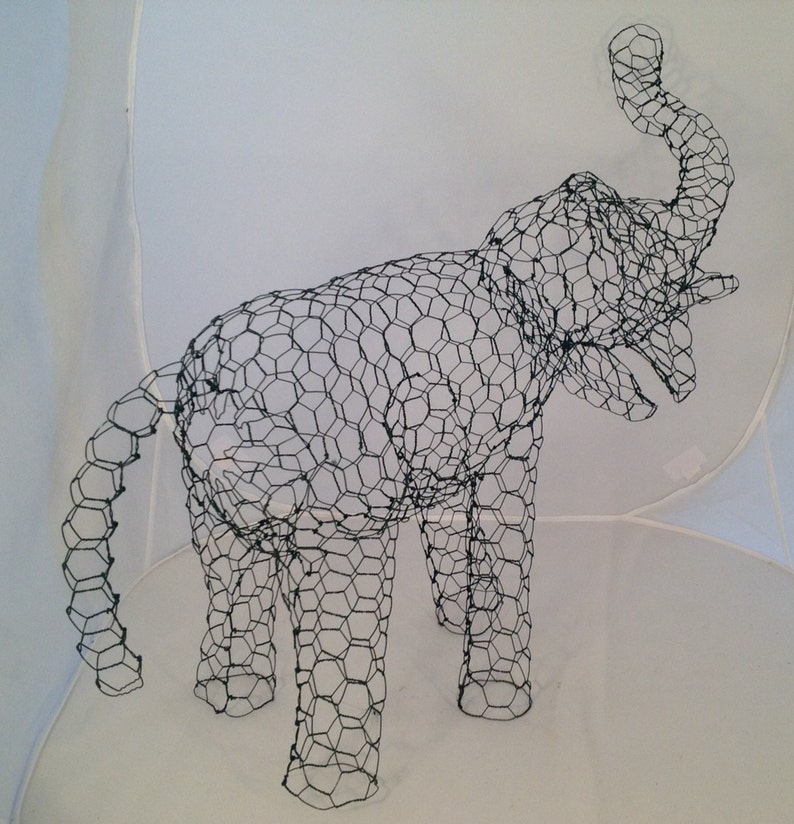 Elephant Topiary Frame - Etsy