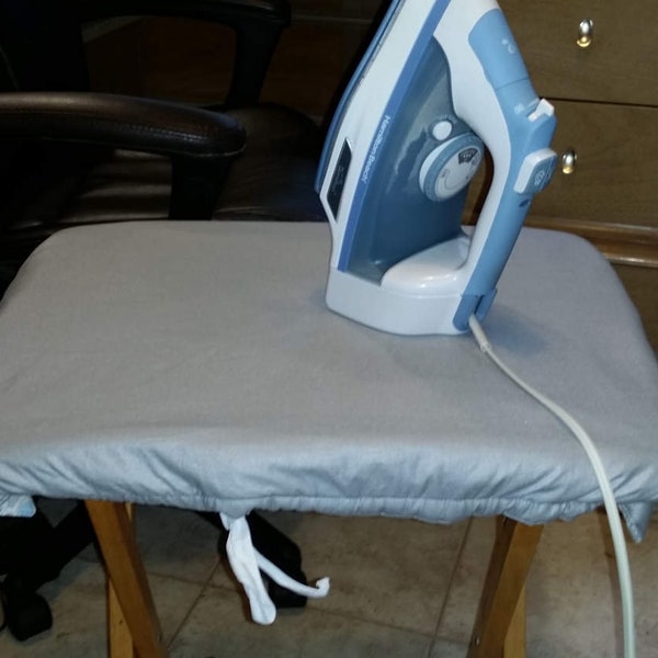 Tray Table Ironing Board Cover (reversible and removable)  with Insul-fleece