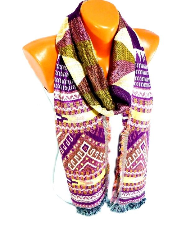 Scarf Shawl Ethnic Scarf Cotton Scarf Winter Scarf Cotton