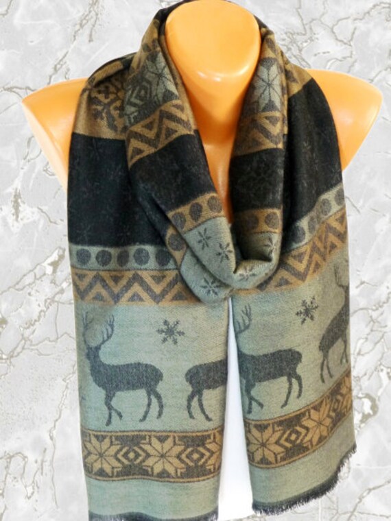 printed pashmina scarf