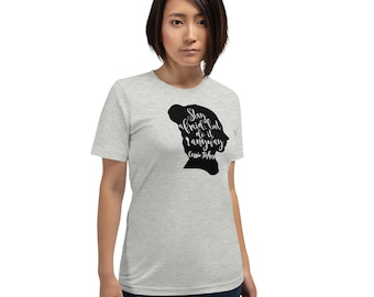 Bój się, ale zrób to mimo wszystko | Carrie Fisher | Koszulka unisex