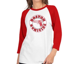 Camiseta de béisbol Boston Homicide Raglan / Rizzoli & Isles