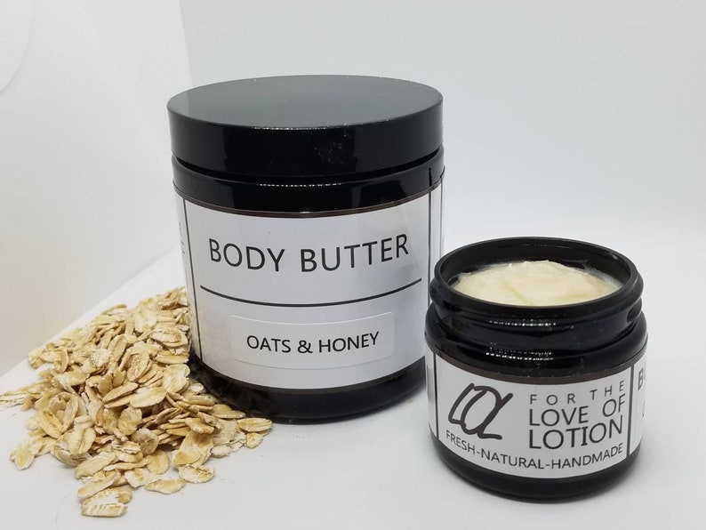 Dry Skin/Eczema Oats & Honey Body Butter Etsy