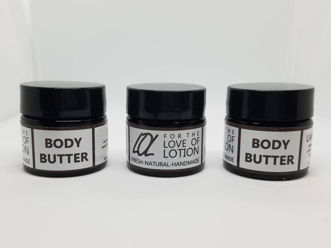 Body Butter Sample Set Etsy