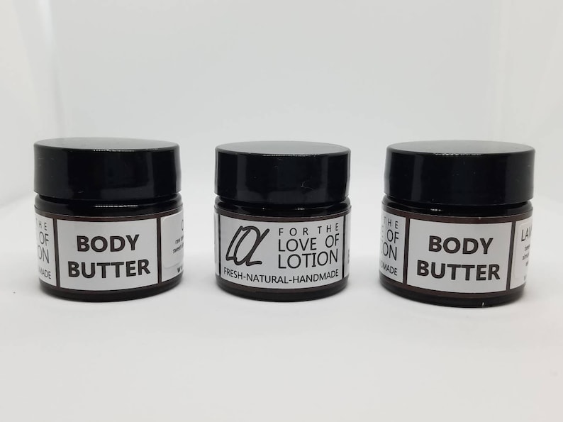 Body Butter Sample Set Etsy