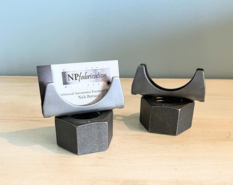 Giant Nut Business Card Holder - Industrial / Automotive