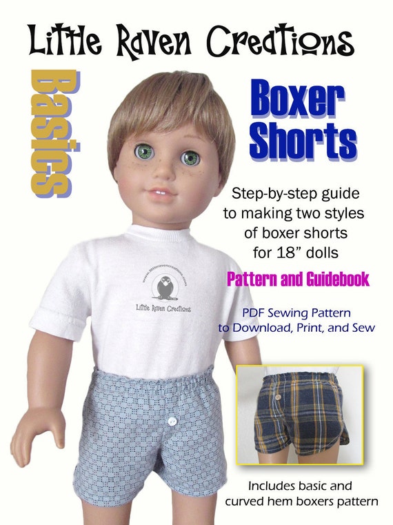 Boxer shorts sewing pattern  Wardrobe By Me - We love sewing!