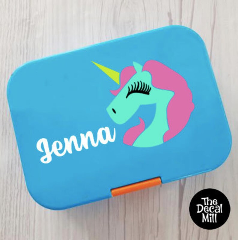 DIY Lunchbox Decal Yumbox Decal Custom Lunchbox Name Decal Etsy