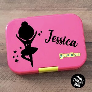 Car Decal Yumbox Decal Vinyl Decal Lapto Decal Sticker Personalized Name Decal Tumbler Name Sticker Name Decal