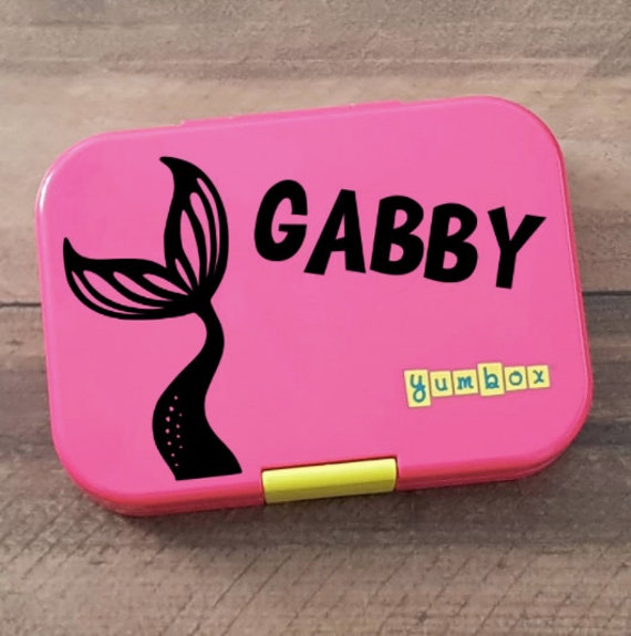 Car Decal Yumbox Decal Vinyl Decal Lapto Decal Sticker Personalized Name Decal Tumbler Name Sticker Name Decal