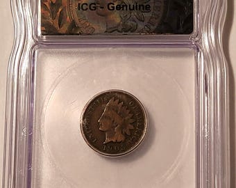 1905 Indian Head Cent Genuine ICG