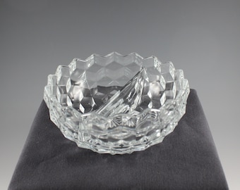 Vintage Fostoria Handmade Crystal No. 2056 American Pattern Party Server