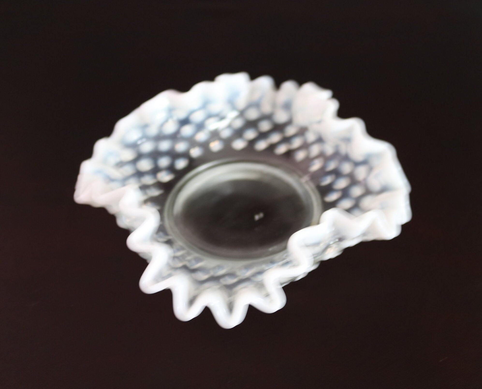 Vintage Fenton Handmade French Opalescent Bon Bon - Etsy
