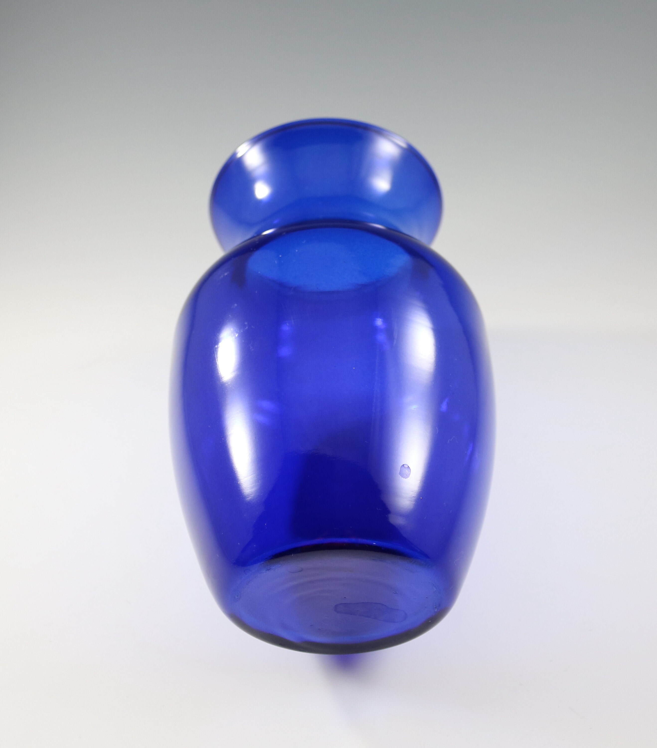 Vintage Unknown Maker Cobalt Blue Flower Vase - Etsy