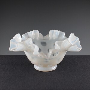 Fenton Coin Dot Vase - Etsy