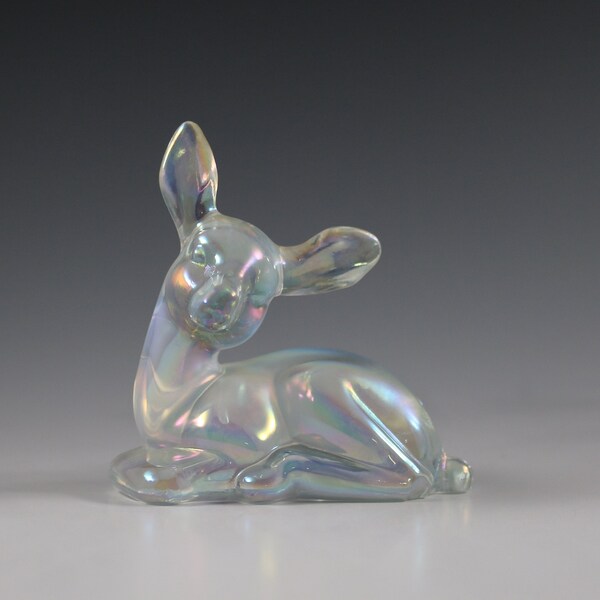Fenton Glass Deer Etsy