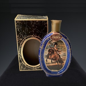Vintage Jim Beams Choice Prince Baltasar Carlos Collectors Edition Bottle In Original Box 1971 (Empty)
