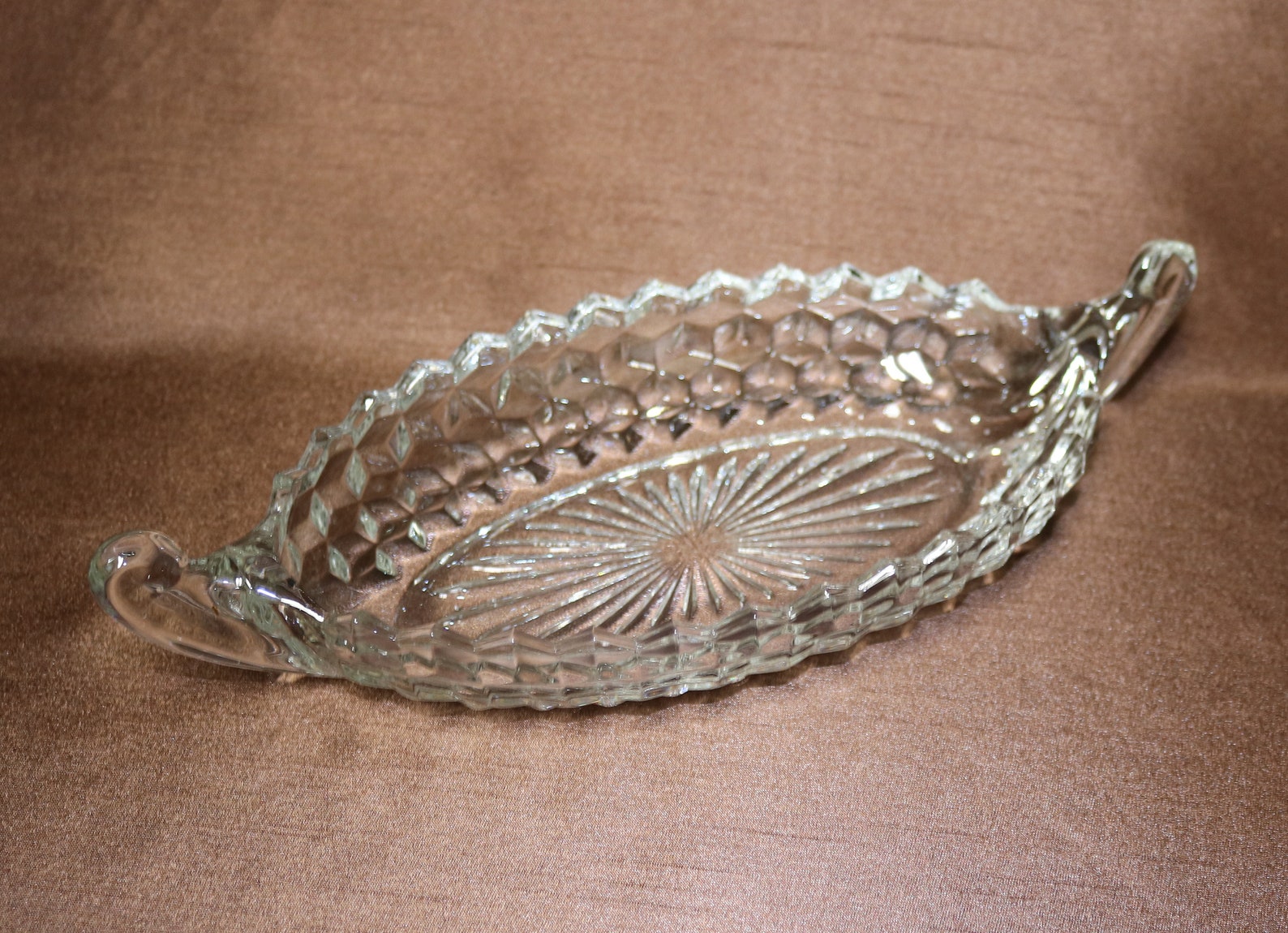 Elegant Depression Fostoria Glass American 2056 Pattern Large Etsy